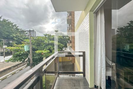 Varanda de apartamento para alugar com 4 quartos, 150m² em Balneario Cidade Atlantica, Guarujá