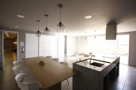 Studio à venda com 32m², 1 quarto e sem vagaSalão Gourmet
