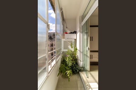 Varanda do Quarto de apartamento para alugar com 1 quarto, 48m² em Santa Ifigênia, São Paulo