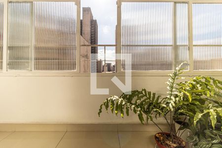 Varanda do Quarto de apartamento para alugar com 1 quarto, 48m² em Santa Ifigênia, São Paulo