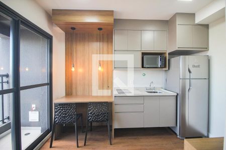 cozinha de apartamento para alugar com 1 quarto, 26m² em Tucuruvi, São Paulo