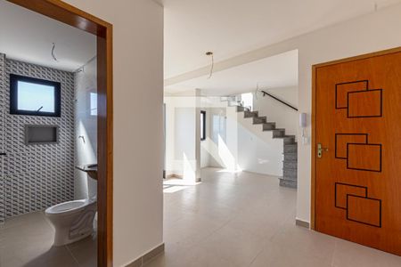 Hall de Entrada de apartamento à venda com 2 quartos, 89m² em Jardim Ocara, Santo André