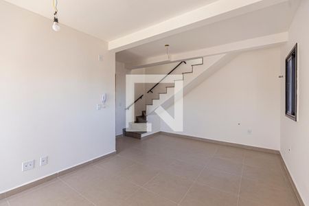 Sala e Cozinha de apartamento à venda com 2 quartos, 87m² em Jardim Ocara, Santo André