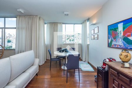 Sala de apartamento à venda com 4 quartos, 190m² em Vila Paris, Belo Horizonte