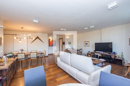 Sala de apartamento à venda com 4 quartos, 190m² em Vila Paris, Belo Horizonte