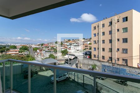 Varanda da Sala de apartamento para alugar com 2 quartos, 59m² em Providência, Belo Horizonte