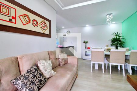 Sala de apartamento à venda com 2 quartos, 65m² em Vila Curuçá, Santo André