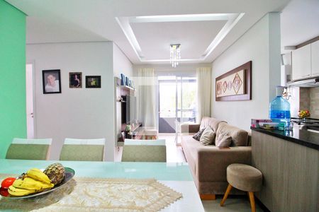 Sala de apartamento à venda com 2 quartos, 65m² em Vila Curuçá, Santo André