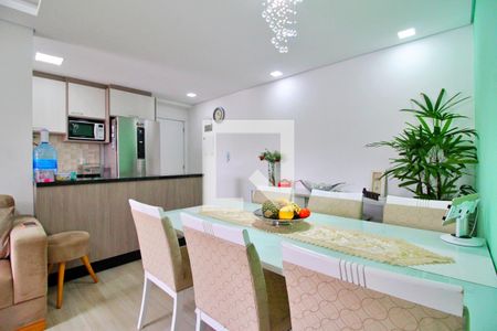 Sala de apartamento à venda com 2 quartos, 65m² em Vila Curuçá, Santo André