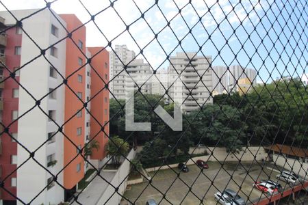 Vista da sacada de apartamento à venda com 3 quartos, 77m² em Vila Campo Grande, São Paulo