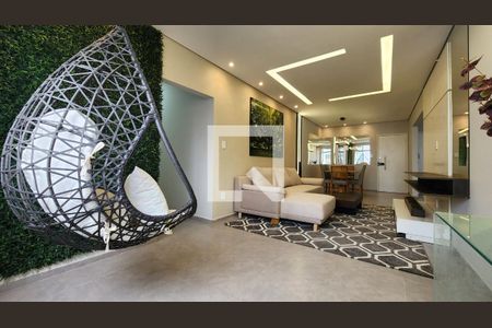 Sala de apartamento para alugar com 3 quartos, 125m² em José Menino, Santos