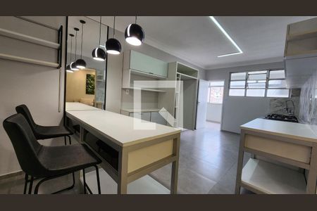 Apartamento para alugar com 125m², 3 quartos e 1 vagaDetalhe da cozinha