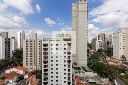 Vista de apartamento à venda com 1 quarto, 48m² em Indianópolis, São Paulo