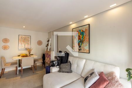 Sala de apartamento à venda com 1 quarto, 48m² em Indianópolis, São Paulo