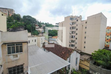 Vista da Sala de apartamento à venda com 1 quarto, 70m² em Santa Teresa, Rio de Janeiro