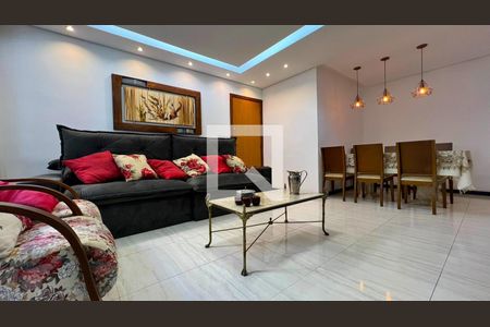 Sala de apartamento à venda com 4 quartos, 132m² em Fernão Dias, Belo Horizonte