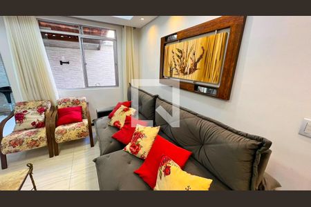 Sala de apartamento à venda com 4 quartos, 132m² em Fernão Dias, Belo Horizonte