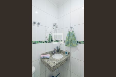 Lavabo de casa de condomínio à venda com 3 quartos, 140m² em Campestre, Santo André