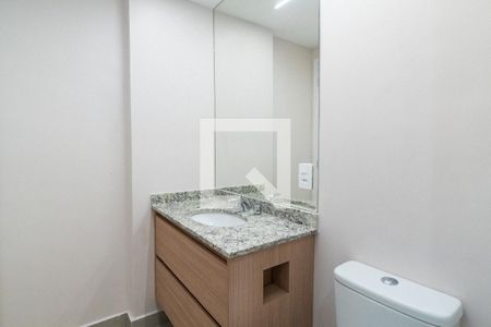 Banheiro da Suíte de apartamento para alugar com 1 quarto, 42m² em Chácara Inglesa, São Paulo