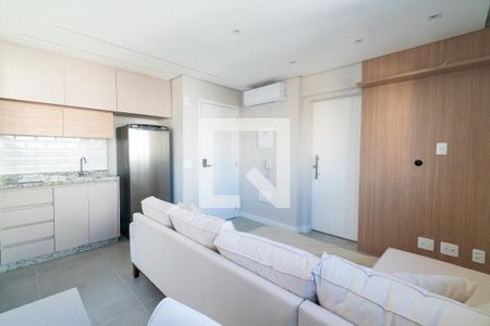 Sala/Cozinha de apartamento para alugar com 1 quarto, 42m² em Chácara Inglesa, São Paulo