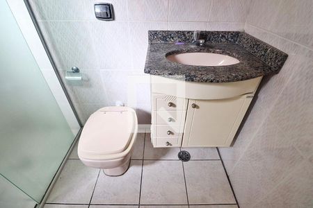 Apartamento à venda com 107m², 3 quartos e 2 vagasBanheiro do Quarto 1