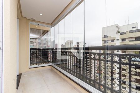 Varanda de apartamento à venda com 1 quarto, 40m² em Vila Regente Feijó, São Paulo