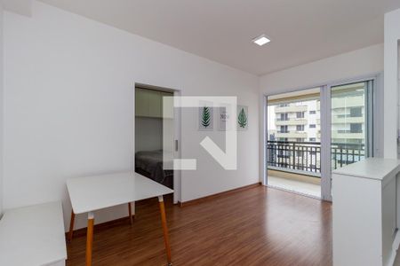 Sala de apartamento à venda com 1 quarto, 40m² em Vila Regente Feijó, São Paulo