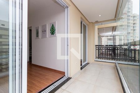 Varanda de apartamento à venda com 1 quarto, 40m² em Vila Regente Feijó, São Paulo