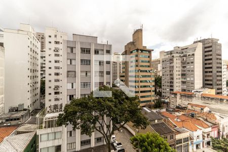 Vista da Sala de apartamento para alugar com 1 quarto, 29m² em Vila Buarque, São Paulo