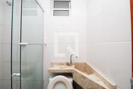 Apartamento à venda com 74m², 2 quartos e 1 vagaBanheiro Social