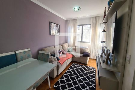 Sala de apartamento à venda com 2 quartos, 62m² em Vila Santa Clara, São Paulo