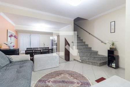 Sala de casa de condomínio à venda com 3 quartos, 142m² em Vila Moinho Velho, São Paulo