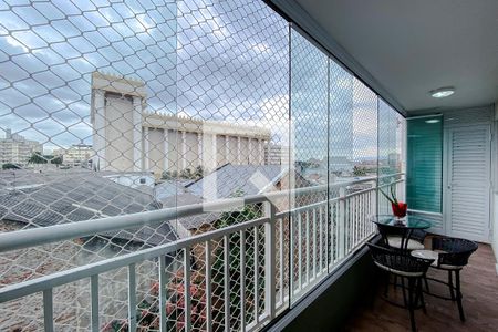 Varanda da Sala de apartamento à venda com 2 quartos, 57m² em Belém, São Paulo