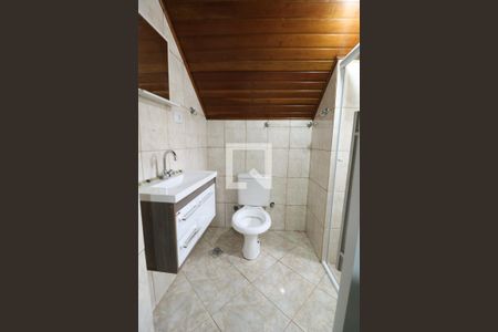 Banheiro da Suíte 1 de casa de condomínio para alugar com 3 quartos, 200m² em Jardim Guarau, São Paulo