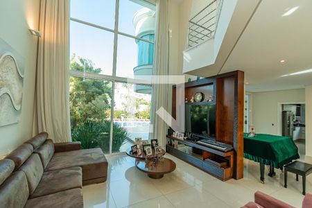 Sala de Estar de casa de condomínio à venda com 3 quartos, 338m² em Bosque das Palmeiras, Campinas