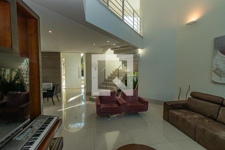 Sala de Estar de casa de condomínio à venda com 3 quartos, 338m² em Bosque das Palmeiras, Campinas
