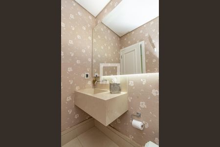 Lavabo  de casa de condomínio à venda com 3 quartos, 338m² em Bosque das Palmeiras, Campinas