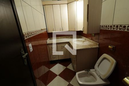 Banheiro de casa para alugar com 1 quarto, 50m² em Parque Gerassi, Santo André