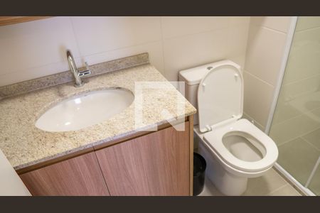 Studio à venda com 28m², 1 quarto e sem vaga Studio à venda com 28m², 1 quarto e sem vagaBanheiro