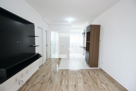 Sala de apartamento para alugar com 2 quartos, 46m² em Parque Enseada, Guarujá