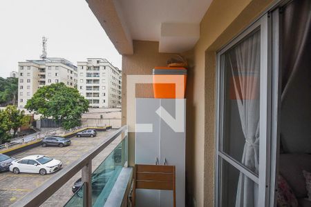 Varanda de apartamento à venda com 2 quartos, 48m² em Fazenda Morumbi, São Paulo
