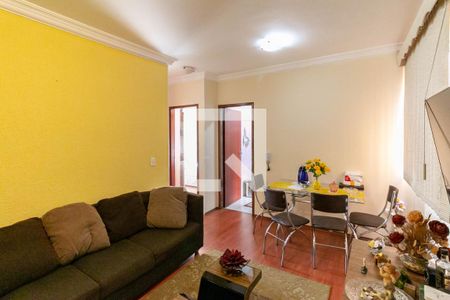 Sala de apartamento para alugar com 2 quartos, 55m² em Caiçaras, Belo Horizonte