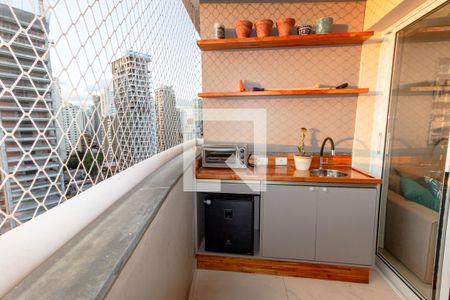 Varanda da Sala de apartamento à venda com 2 quartos, 80m² em Vila Uberabinha, São Paulo