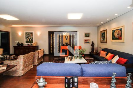 Sala 1 de apartamento à venda com 6 quartos, 585m² em Serra, Belo Horizonte