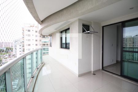 Varanda da Sala de apartamento para alugar com 3 quartos, 81m² em Jacarepaguá, Rio de Janeiro