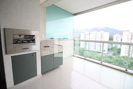 Varanda da Sala de apartamento para alugar com 3 quartos, 81m² em Jacarepaguá, Rio de Janeiro