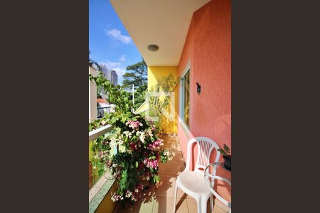 Sacada da Sala  de casa à venda com 3 quartos, 230m² em Nova Petrópolis, São Bernardo do Campo