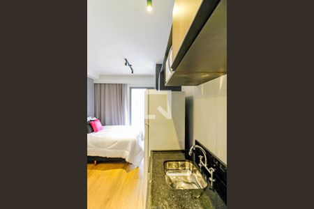 Studio à venda com 20m², 1 quarto e sem vagaCozinha