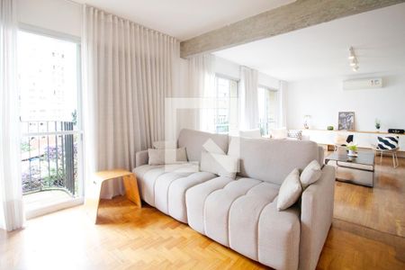 Sala de apartamento para alugar com 3 quartos, 168m² em Jardim Paulista, São Paulo