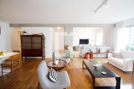 Sala de apartamento para alugar com 3 quartos, 168m² em Jardim Paulista, São Paulo